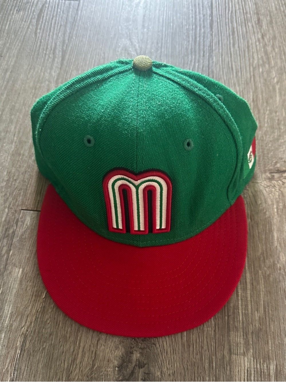 México Flag Patch Baseball Cap